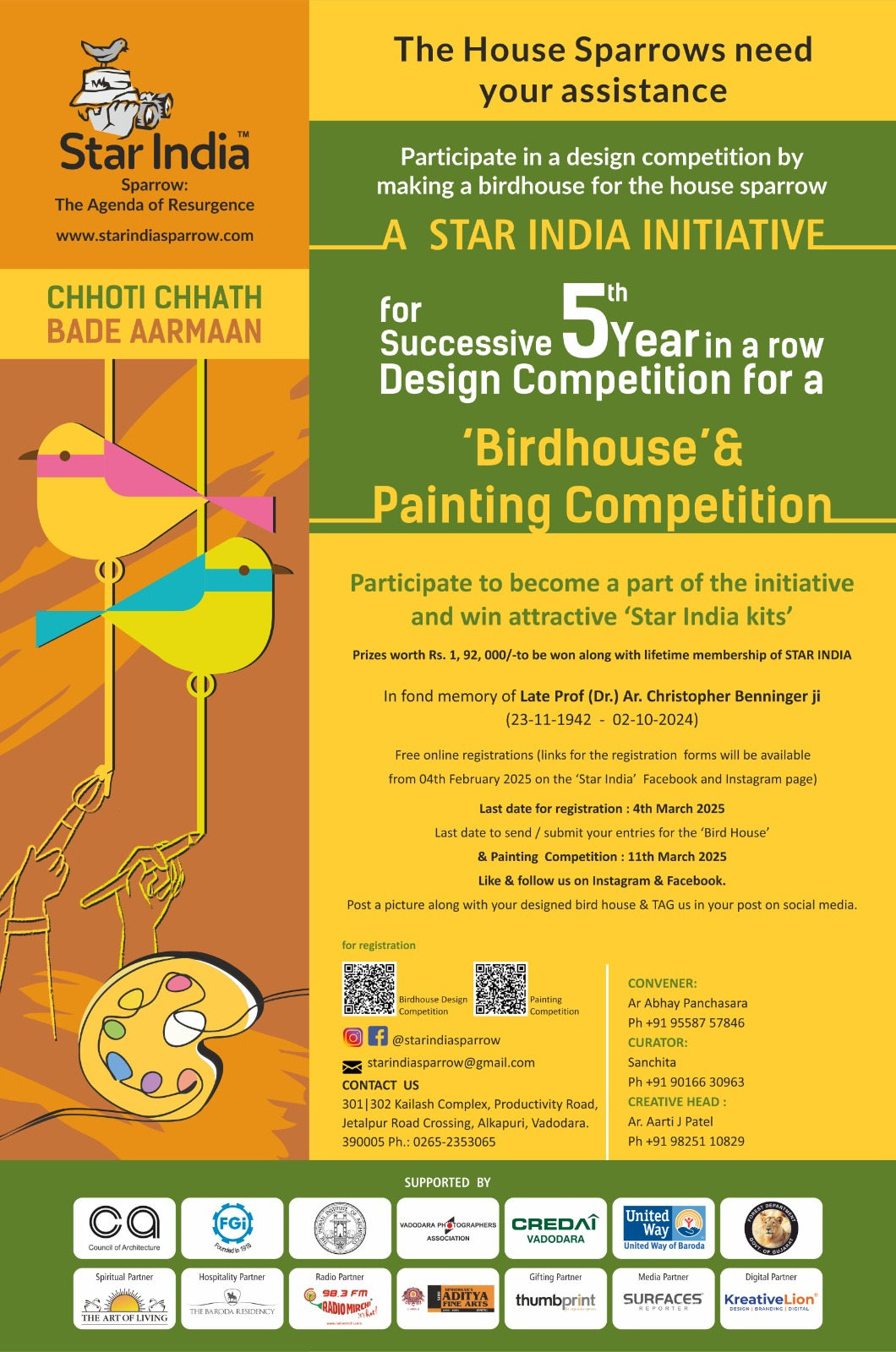 Bird House and Painting Competition